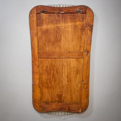  Luigi Brusotti Wall Mirror by Luigi Brusotti Italy 1940s 50s
