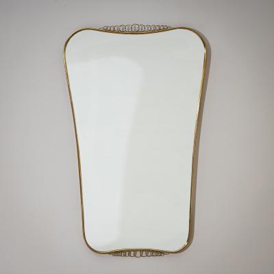  Luigi Brusotti Wall Mirror by Luigi Brusotti Italy 1940s 50s