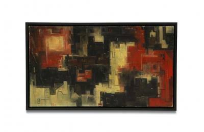  Luis Evan Untitled Oil on Canvas by Luis Evan