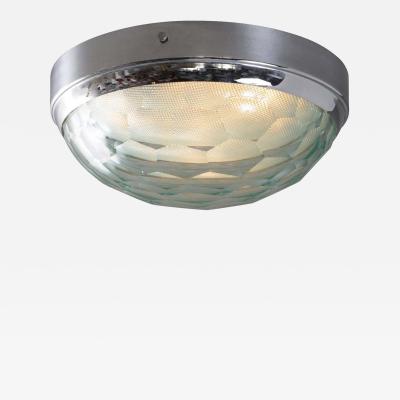  Lumi Large 1960s Pia Guidetti Crippa Multifaceted Wall or Ceiling Light for Lumi