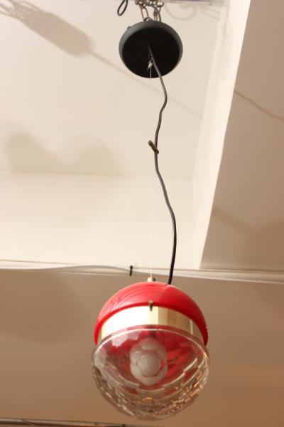  Lumi Lumi Pendant in Cut Glass with Plexiglass Made in Italy