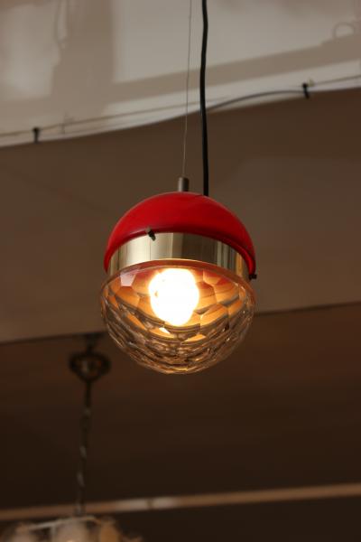  Lumi Lumi Pendant in Cut Glass with Plexiglass Made in Italy