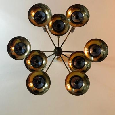  Lumi Trumpets Ceiling Light attr to Lumi Milano