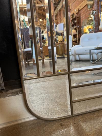  Lupi Cristal Luxor Antonio Lupi Art Deco Wall Mirror Italy c 1970s