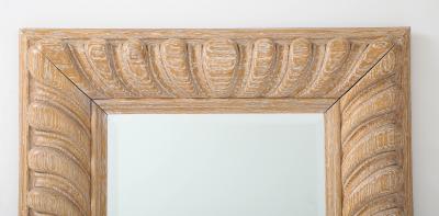  Luten Clarey Stern Inc Spectacular 1980s Large Carved Oak Mirror by Luten Clarey Stern 
