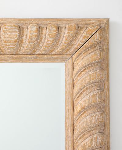  Luten Clarey Stern Inc Spectacular 1980s Large Carved Oak Mirror by Luten Clarey Stern 