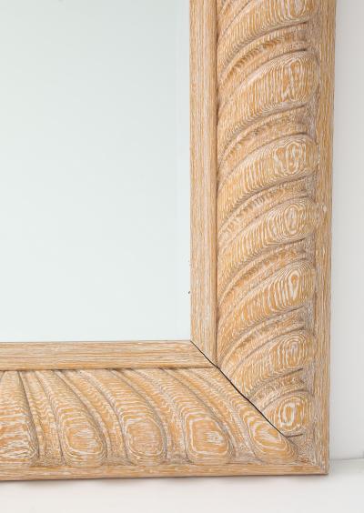  Luten Clarey Stern Inc Spectacular 1980s Large Carved Oak Mirror by Luten Clarey Stern 