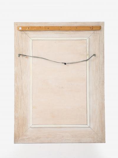  Luten Clarey Stern Inc Spectacular 1980s Large Carved Oak Mirror by Luten Clarey Stern 