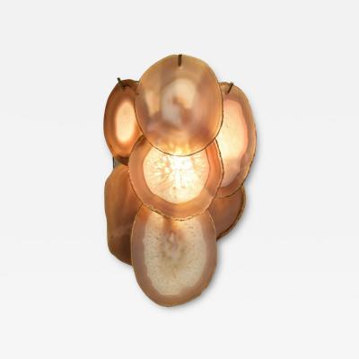  Luxe CAMILLE Wall Sconce Color Cafe Au Lait