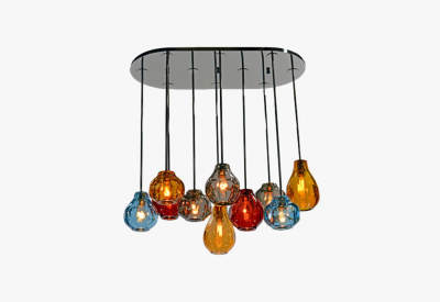  Luxe DUCELLO Hand Blown Crystal Chandelier 10