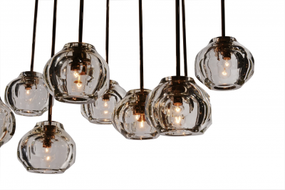  Luxe DUCELLO Hand Blown Crystal Chandelier 10