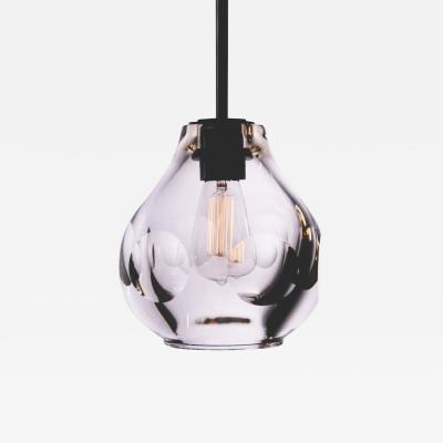  Luxe DUCELLO Hand Blown Crystal Single Pendant Media Glass