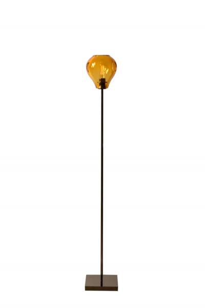  Luxe DUCELLO Hand Blown Glass Pendant Floor Lamp