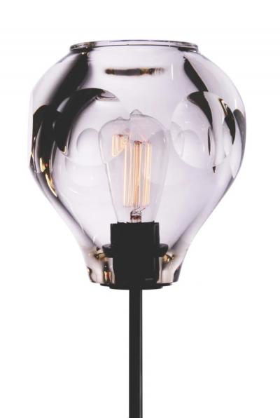  Luxe DUCELLO Hand Blown Glass Pendant Floor Lamp