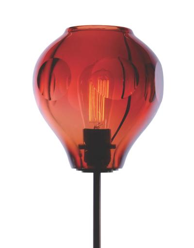  Luxe DUCELLO Hand Blown Glass Pendant Floor Lamp
