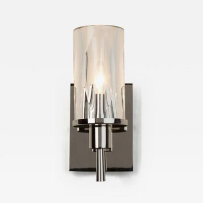  Luxe FIAMMI Flame Glass Wall Sconce