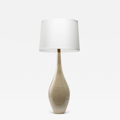  Luxe FRANKIE Glazed Ceramic Elongated Table Lamp