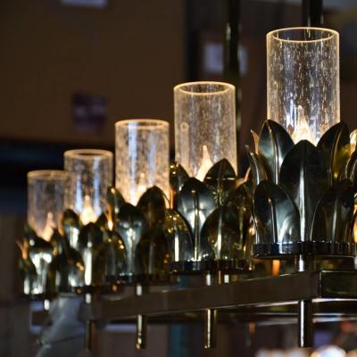  Luxe GIO Medici 10 Rectangle Dining Chandelier