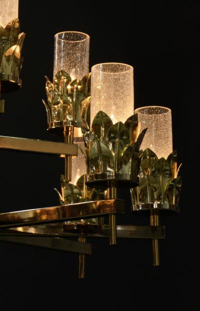  Luxe GIO Medici 10 Rectangle Dining Chandelier