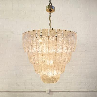  Luxe GLORIA Venetian Cristale Glass Four Tier Chandelier 30