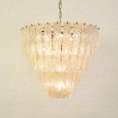  Luxe GLORIA Venetian Cristale Glass Four Tier Chandelier 30