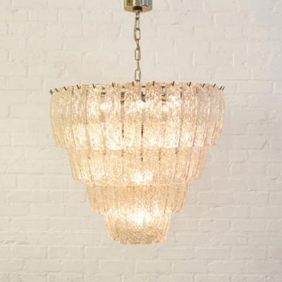  Luxe GLORIA Venetian Cristale Glass Two Tier Chandelier 18