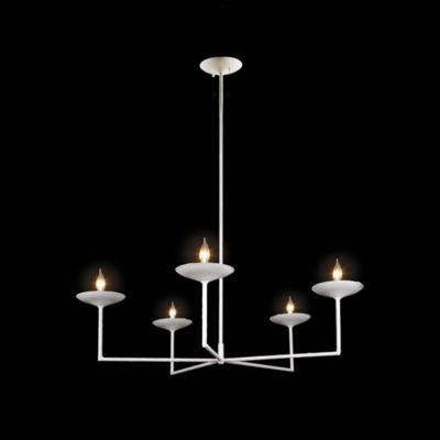  Luxe LE MARAIS Single Tier French Plaster Chandelier 42