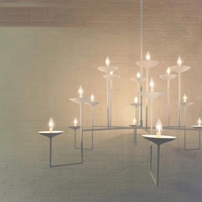  Luxe LE MARAIS Two Tier French Plaster Chandelier 47