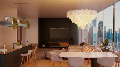  Luxe LUNA Quartz Crystal Chandelier 36