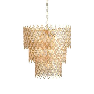 Luxe MARIANA Rock Crystal Chandelier 48