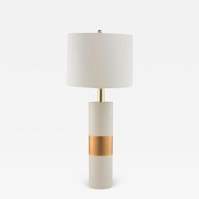  Luxe OBI Ceramic Gold Leaf Table Lamp