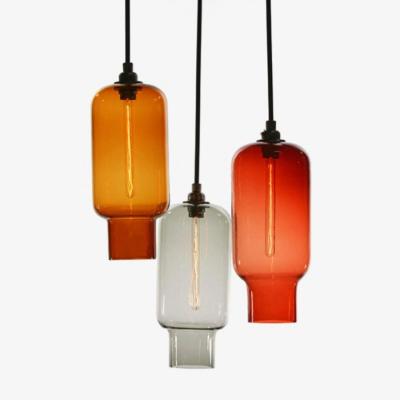 Luxe SORBONNE Pendant Trio Chandelier Round