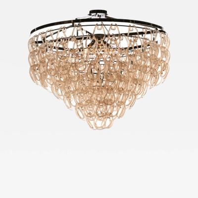  Luxe TESSA Glass Cristale Grande Dining Chandelier