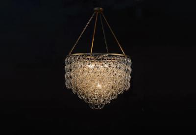  Luxe TESSA Glass Cristale Piccolo Chandelier