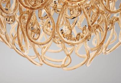  Luxe TESSA Glass Cristale Piccolo Chandelier
