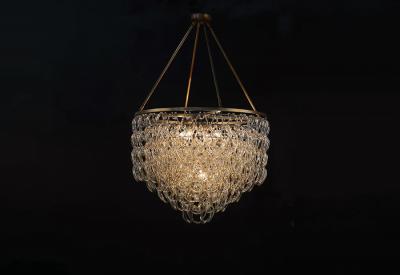  Luxe TESSA Glass Cristale Piccolo Chandelier