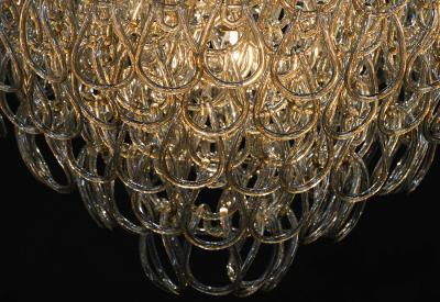 Luxe TESSA Glass Cristale Piccolo Chandelier