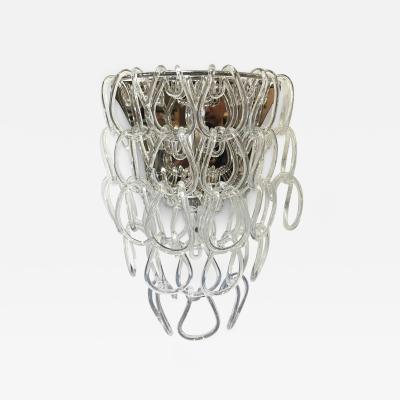  Luxe TESSA Glass Cristale Wall Sconce