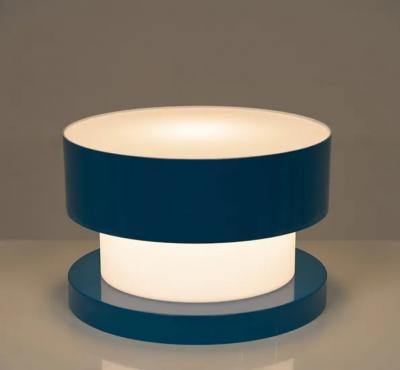  Luxus Large Table Lamp in Plastic by Luxus 1970s Sweden