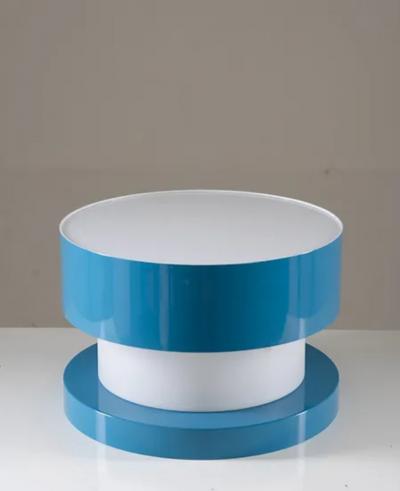  Luxus Large Table Lamp in Plastic by Luxus 1970s Sweden