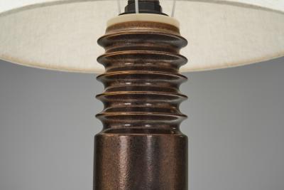  Luxus Pair of Model 1041 Table Lamps by Luxus Sweden Mid 20th Century