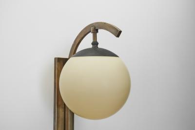  Lyfa Art Deco Dome Wall Lamp by Lyfa Attr Denmark ca 1930s