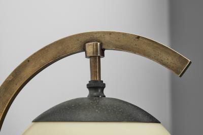  Lyfa Art Deco Dome Wall Lamp by Lyfa Attr Denmark ca 1930s
