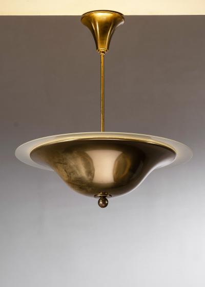  Lyfa Lyfa brass and glass pendant