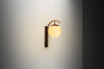  Lyfa Nordic Art Deco Wall Lamp by Lyfa Attr Denmark ca 1930s