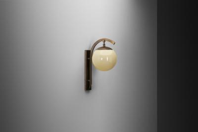  Lyfa Nordic Art Deco Wall Lamp by Lyfa Attr Denmark ca 1930s