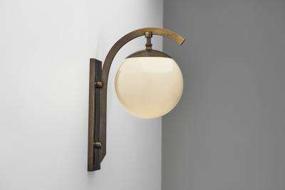  Lyfa Nordic Art Deco Wall Lamp by Lyfa Attr Denmark ca 1930s