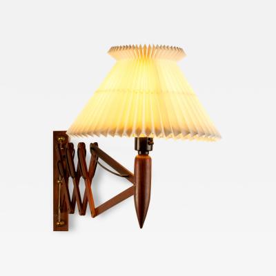  Lyfa Rosewood Scissor Lamp by Lyfa Denmark 1960s