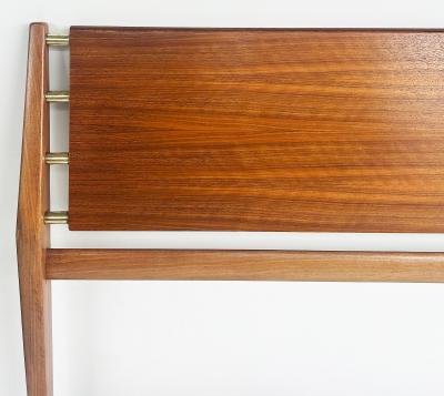  M Singer Sons Furniture 1950s Rosewood Headboard Bertha Schaefer Singer Sons Attributed Restored