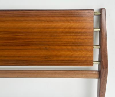  M Singer Sons Furniture 1950s Rosewood Headboard Bertha Schaefer Singer Sons Attributed Restored